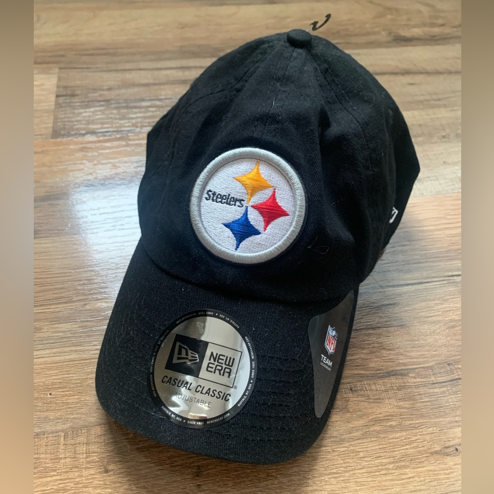 Steelers New Era Casual Class Adjustable Hat NWT